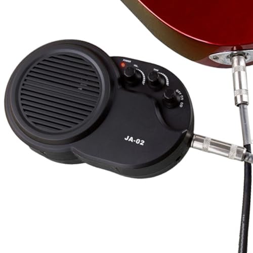 Gitarrenverstärker, kabellos für Elektro und Bass, persönliche Praxis mit 4 eingebauten Effekten, kompakter Verstärker mit tragbarem Design, für Heimaufführungsschulstudio, Bass-Akustikgebrauch
