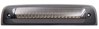 SPUFKGE Voiture Avertissement Feu Stop LED Pour Dodge Pour Ram 1500 2500 3500 4500 5500 2010 2011 2012 2013 2014 2015 2016 2017 2018 Feu Stop 12V Montage Surélevé(Le noir)
