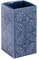 WENKO 22652100 Toothbrush tumbler Cordoba Blue - holder for toothbrush and toothpaste, Ceramic, 6.5 x 12 x 6.5 cm, Blue
