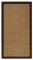 casa pura® Amazonas Sisal-Teppich mit Baumwollbordüre, rutschfeste Latexunterseite, Kork, 200 x 290 cm, Größen erhältlich