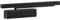 Tesa Assa Abloy DC710-D9005 Cierrapuertas con Guia Deslizante para Puertas, Negro, DC710