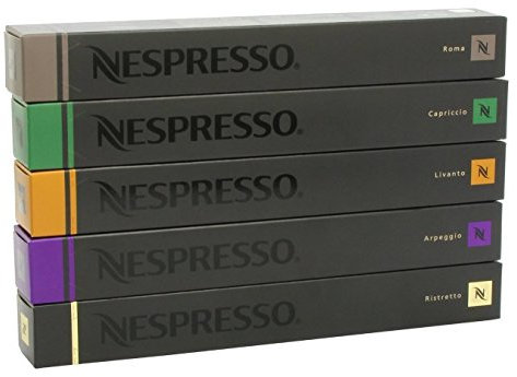 Nestle Nespresso Lot de différents pour Originalline 2 Containers (50 Caps) 2 Containers (50 Caps)