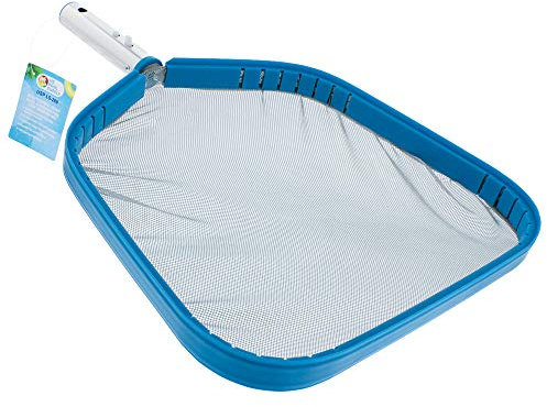 U.S. Pool Supply Professional Heavy Duty Large 15 Swimming Pool Leaf Skimmer Net - Strong Aluminum Frame for Faster Cleaning & Easier Debris Pickup and Removal