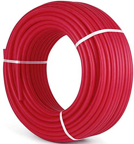 Happybuy PEX Rohr 1,27 cm x 304,3 m PEX Rohr Oxygen-Barrier und Pex-Rohr 1/2 O2-Barrier 900Ft/Red