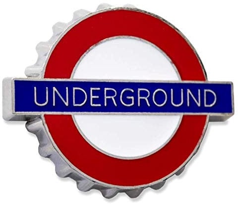 GWC London Underground Sign, Underground, Metal Fridge Magnet/Bottle Opener
