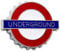 GWC Kühlschrankmagnet mit London-U-Bahn-Schild, U-Bahn, Metall, Flaschenöffner