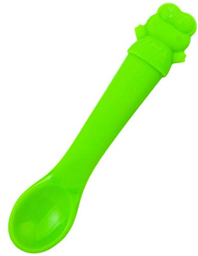 Tableware Children's Food Supplement Shatter-Resistant Anti-Scalding 280Ml Suction Cup Silicone Bowl and Spoon Spoon Green