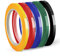 Whiteboard Klebeband, Grafikband, selbstklebend, 5mm x 50m pro Rolle, Packung mit 5 Rollen (5 Farben)