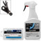 detailmate ValetPRO Reinigunsknete Gleitmittel Set zur schonenden Lackreinigung Auto : Clay Rider - Sprühflasche - 500 ml - Gleitmittel + Reinigunsknete blau hart Clay - 100g + Schutzhandschuhe