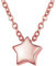 Rose Gold Necklace Star Necklace Jewellery for Women Choker Womens Necklace Sterling Silver Cute Necklace 925 Silver Necklace Pendant Necklace