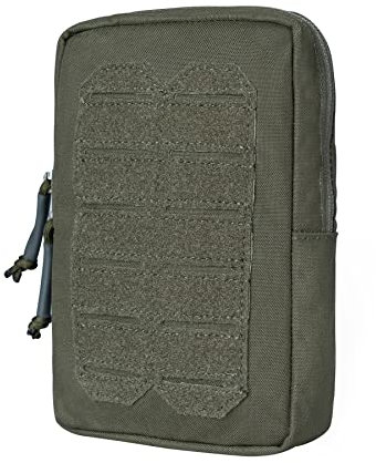 IDOGEAR Tactical MOLLE Pouch Multi-Purpose Compact EDC Small Utility Pouch Admin Organizer for Outdoor (Ranger Green)