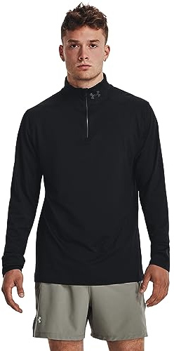 Under Armour Men's Qualifier T-Shirt, Black, XL