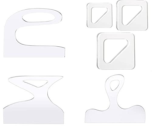 ISTOVO Vorlage für Hackfleisch Board Schneiden Acryl Oberfräse Vorlage Holzbearbeitung Fräsvorlage