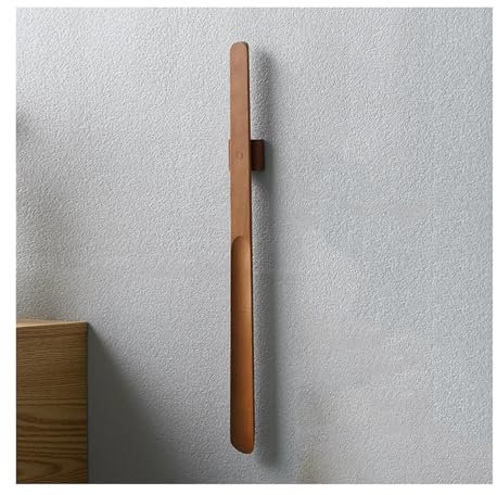 WaLdor Chausse-Pieds Chausse-Pied magnétique à Long Manche en Bois de 55CM, cuillère à Chaussure Longue for Chaussures, Support Plus Facile Lève-Chaussures (Color : A)