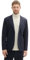 TOM TAILOR Herren Piqué Sakko mit Stretch-Anteil, 10668 - Sky Captain Blue, 48
