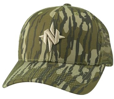 Nomad Herren Trucker Hat, Camo & Solid Adjustable Hunting Ball Cap Hut