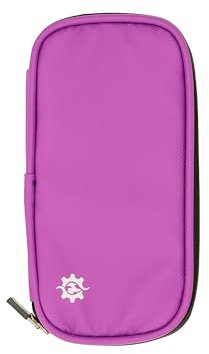 Lumiere & Co. Fahrradtasche Wasserdicht – 9 × 14 cm Kompakte Radfahr-Börse mit Fächern für Karten, Bargeld, Schlüssel und kleine Essentials – (Klein, Lila)