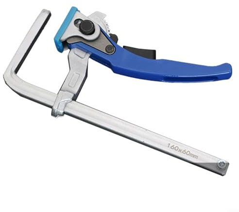 Clamps for Woodwork, Bench Dog Clamp, Woodworking Desktop Clamp Mechanical Accessories Quick Press Plate Press Ratchet Dovetail Clamp 160 x 60mm(1PCS)