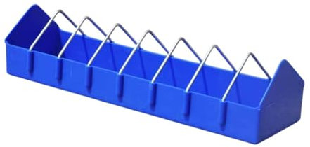 ＡＷＨＡＯ Tauben-Futterspender, Futtertrog, großes Fassungsvermögen, Stabiler Geflügel-Futterspender, Futterbehälter für Vogelhäuschen im Freien, Gänse, 40cm