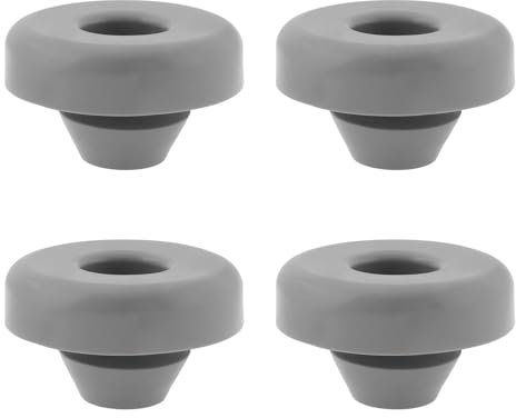 YINETTECH Lot de 4 pieds de refroidisseur antidérapants en caoutchouc pour incubateur compatibles avec YETI 20qt, 45qt, 65qt, 110qt, 145qt, 5x2.8x2cm