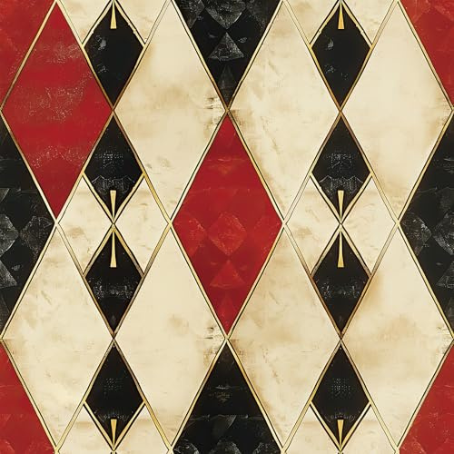 ANLIKY-Pro Selbstklebende Tapete, Marmor-Terrazzo-Stein, Granit, Spleißen, Textur, zum Abziehen und Aufkleben, Kontaktpapier, Vintage, nahtlos entfernbar, dekorative Folie für Wandaufkleber (QZ123