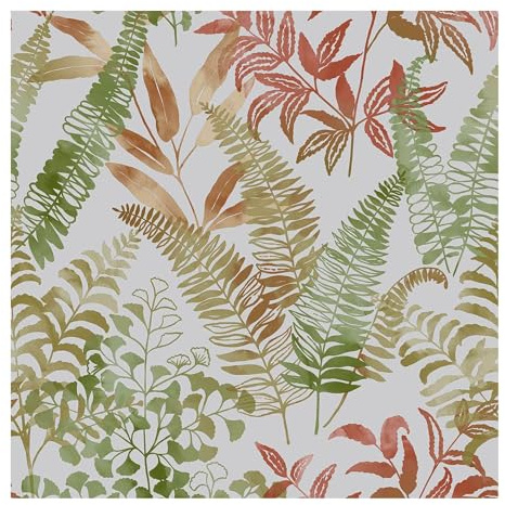 Superfresco Easy Temptation Sunrise Wallpaper | Paste the Wall | Orange Leaves | Eco-Friendly