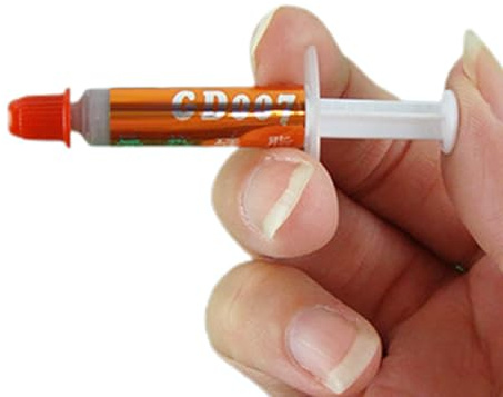 Générique Pâte Thermique - Pâte Conductrice - Seringue en Silicone pour Refroidissement Électronique Ordinateurs Imprimantes Composants Domestiques