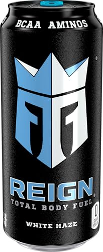 Reign Total Body Fuel, White Haze, Fitness & Performance Drink, 16 Fl Oz (Pack of 1)