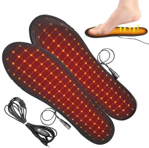 Ski Boot Heaters - Flexible Ski Boot Heater, 3 Temperature Adjustable, Ski Boot Heater Installation Kit for Men, Women and Elderly