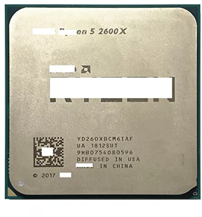 R5 2600X AM4 3,6 GHz Sechskern-Zwölf-Thread-CPU-Prozessor YD260XBCM6IAF GEBRAUCHT