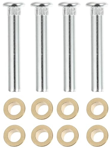 KJHBV 4stücke Auto Türscharnierstift Reparaturset Aluminiumlegierung Langlebig Kompatibel mit Nissan D22 für Schwere Fahrzeug Türband Reparatur