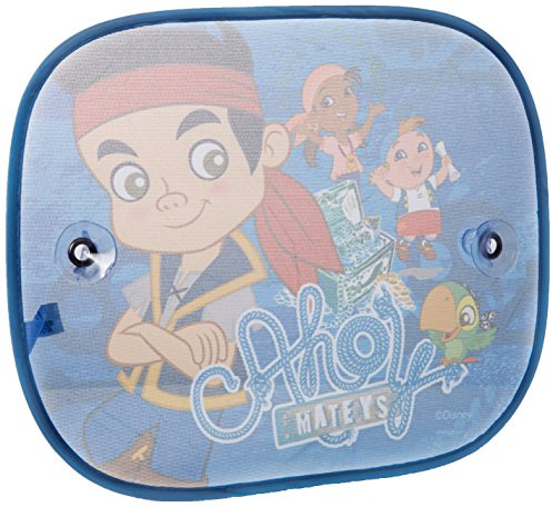 Jake and Neverland Pirates Car Window UV Protection Mesh Sun Blind Shades x2
