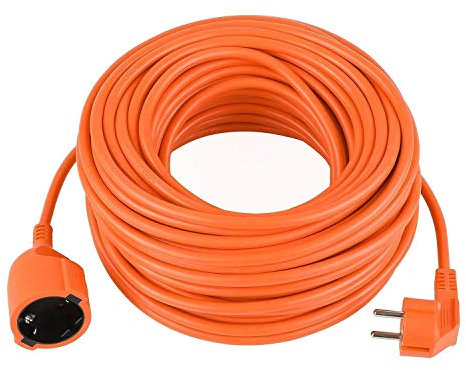 topolenashop Cavo Prolunga Corrente Elettrica Presa Domestica Casa Giardino 220 Volt 15 Metri