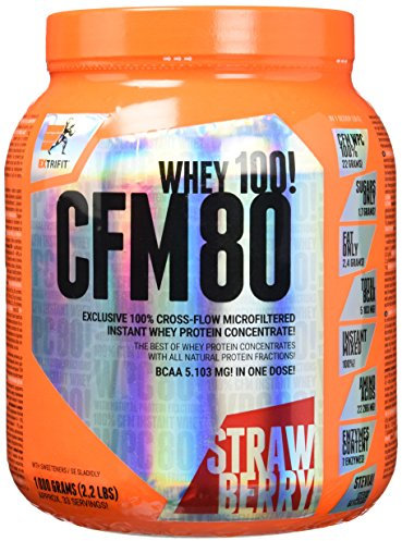 Extrifit CFM Instant Whey 80 Strawberry, 1 kg