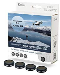 Kenko Drone Filter Kit für DJI MAVIC AIR Drohne, 4 tlg. (ND 4, ND 8, ND 16, ND 32), im Hardcase