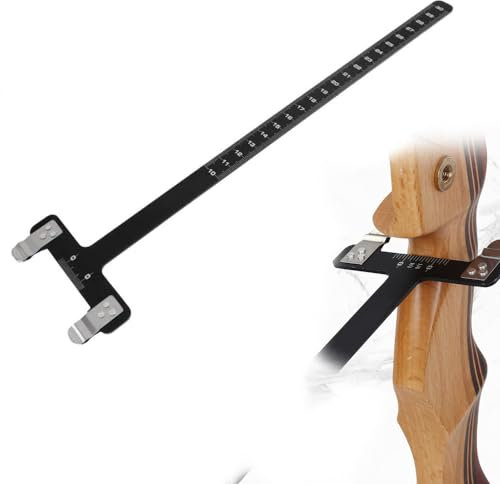 POFET 32,6 cm Pro Archery T Lineal Bow Square Für Recurve & Compound Bows Longbow Tuning