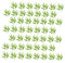 Lot de 100 feuilles de bambou artificielles, branches de bambou, décoration de maison, hôtel, bureau.