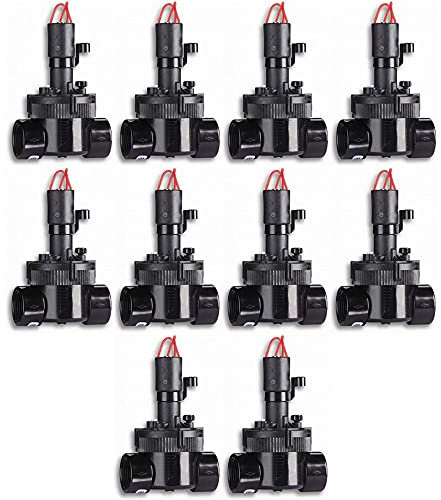 GNCGarden [Pack 10] Válvulas de riego 1” 24V EZ-FLO Plus Rosca Hembra de Toro | Programador riego automatico | Electrovalvula Toro EZP-03-54