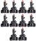 GNCGarden [Pack 10] Válvulas de riego 1” 24V EZ-FLO Plus Rosca Hembra de Toro | Programador riego automatico | Electrovalvula Toro EZP-03-54