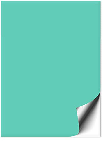 200 Stück Fliesenaufkleber mint 20x25 cm matt, Fliesenfolie in 20x25cm für Küche & Bad, mit Aufkleber Fliesen einfach überkleben, selbstklebende Folie