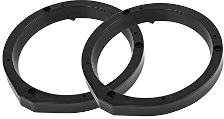 A ABSOPRO 2Pcs Speaker Spacer Ring for Honda Civic 2006-2012 | for 166mm/6.5 Diameter, Speaker Mounting Bracket Ring, Reduce Door Resonance, Speaker Spacer Ring, 2 Pcs Speaker Spacers