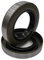 2 Pcs Wellendichtring BO 40mm x 52mm x 7mm | Typ BO - Wellendichtring in einem offenen Metallgehäuse mit zusätzlicher Staublippe | Simmerringe 40x52x7