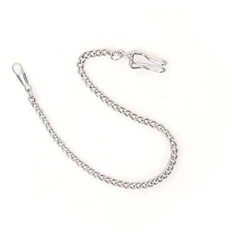 Hemobllo Hosenketten Taschenuhr-anhänger Goldene Hosenkette Silbertaschenuhrkette Anzug Kette Auto Bling Zubehör Goldene Taschenkette Uhr Kette Coole Pocket Watch Fob Weste Schlüssel Herren