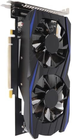 Lazmin112 Carte Graphique de Jeu, GTX550Ti GDDR5 6 Go 192BIT Carte Vidéo PC, Mémoire 3400MHZ 800MHZ Core, Double Ventilateur Refroidi par Air, Interface HDMI VGA DVI, pour Les Jeux de