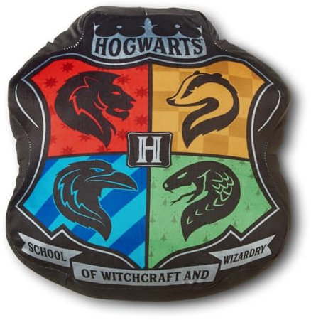 Northwest Harry Potter Wolken-Kissen, 38,1 cm, Hogwarts-Wappen