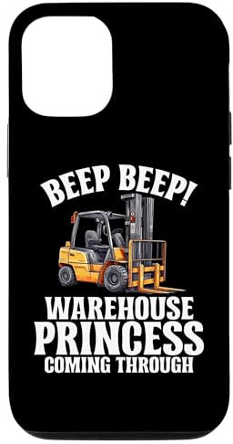 Hülle für iPhone 14 Pro Beep Beep Warehouse Princess coming Through Gabelstapler