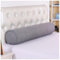 Nacken-Und Knierolle Kopfkissen Kissenrolle Nackenkissen Kissen Rolle Orthopädisches Nackenkissen, Lagerungsrolle, Bolster Side Sleeper Pillow with Abnehmbar Cover(Gray,20x120cm/8x47in)