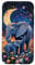 iPhone SE (2020) / 7 / 8 Elephant Moonlit Safari Case