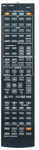 VINABTY RAV346 WT92820US Replacement Remote Control Compatible with Yamaha AV Audio Receiver RX-A1000 RXA1000