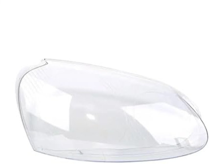 QCUMEWAJ Auto-Frontscheinwerfer-Linsenabdeckungen, transparentes Gehäuse, Frontscheinwerfer-Linsenschale, Glaslampenabdeckung, kompatibel mit Golf 5 MK 5 Jetta 2005 2009(1pc Right)